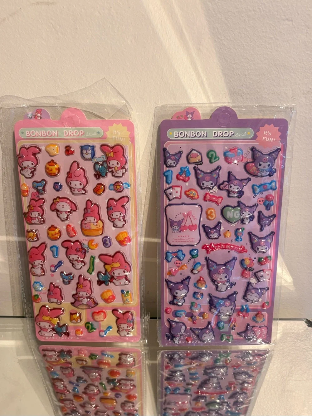 Hello kitty and friends puffy sticker bundle